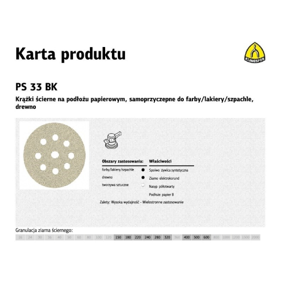 Obrázok pre K.PUCK 225 PS33CK gr.100 OTW. GLS38