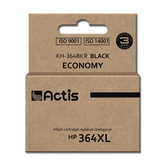 Obrázok pre Actis KH-364BKR Inkoust (náhradní inkoust HP 364XL CN684EE; standardní; 20 ml; černý)