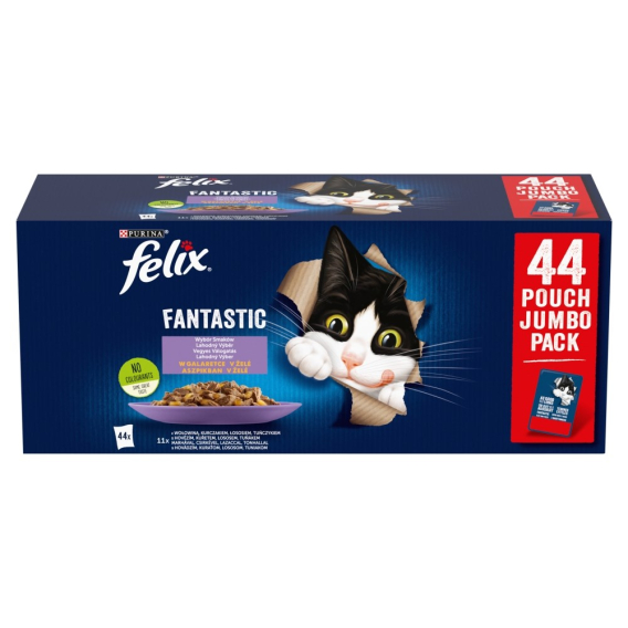 Obrázok pre PURINA Felix Fantastic Mix in jelly - mokré krmivo pro kočky - 44 x 85g