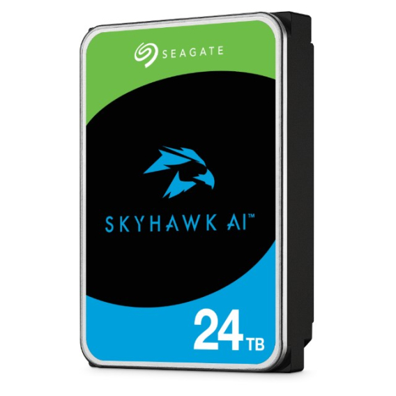 Obrázok pre Seagate SkyHawk AI vnitřní pevný disk 24 TB 7200 ot/min 512 MB 3.5" Serial ATA III