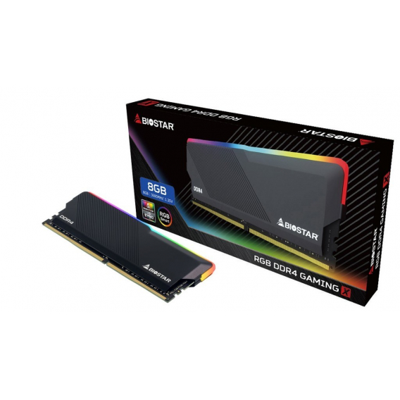 Obrázok pre Biostar RGB DDR4 GAMING X paměťový modul 8 GB 1 x 8 GB 3600 MHz