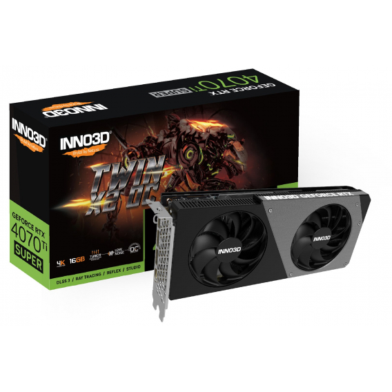 Obrázok pre Inno3D GEFORCE RTX 4070 Ti SUPER TWIN X2 OC NVIDIA 16 GB GDDR6X