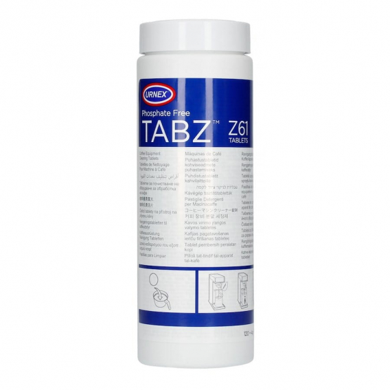 Obrázok pre Tablety Urnex Tabz Z61 pro kávovary 120 kusů