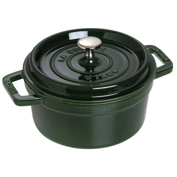 Obrázok pre Staub Round Cast Iron Pot - Green, 2.2 ltr