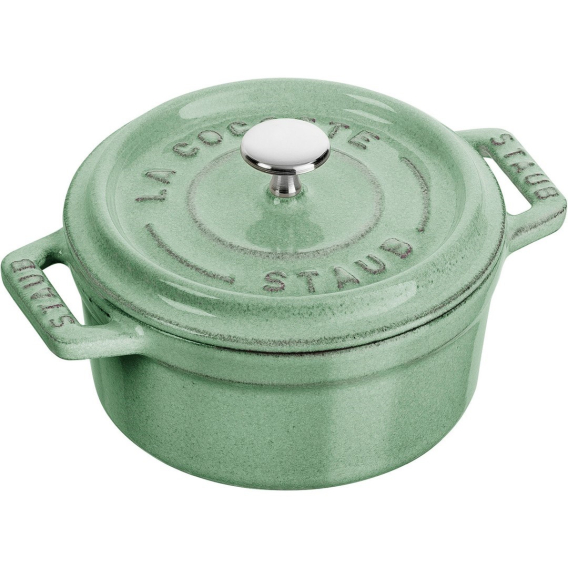 Obrázok pre STAUB MINI COCOTTE Mini garnek żeliwny okrągły 250 ml, miętowy