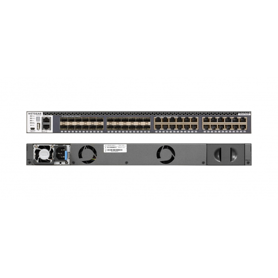 Obrázok pre NETGEAR M4300-24X24F/US/EMEA Řízený 10G Ethernet (100/1000/10000) 1U Šedá