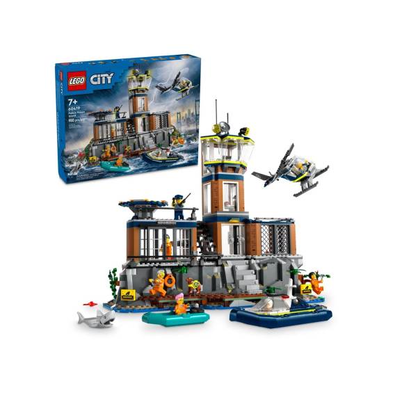 Obrázok pre LEGO CITY 60419 POLICEJNÍ VĚZNICE OSTROV