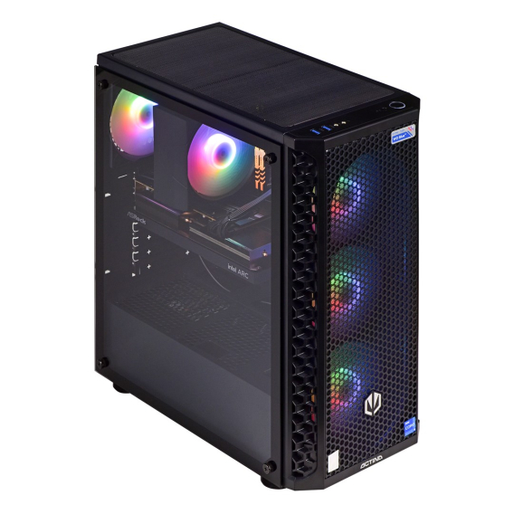 Obrázok pre Actina 5901443385288 PC Intel® Core™ i5 i5-13400F 32 GB DDR4-SDRAM 2 TB SSD NVIDIA GeForce RTX 4060 Windows 11 Home Midi Tower Černá