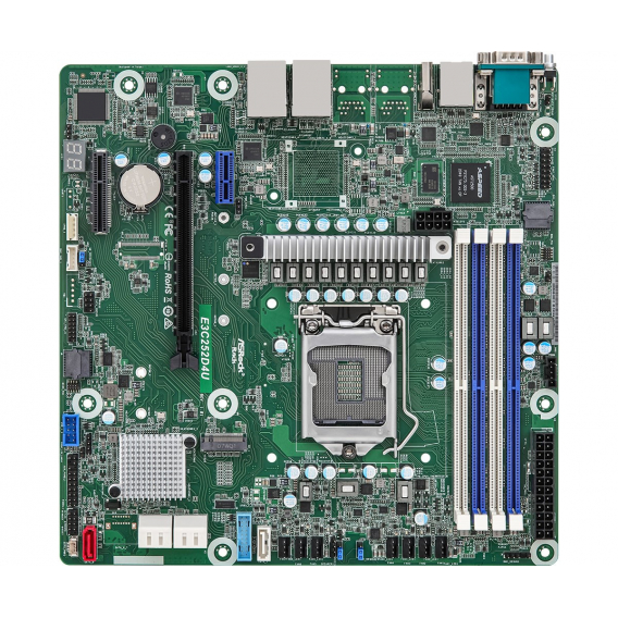 Obrázok pre Asrock E3C252D4U základní deska Intel C252 LGA 1200 (Socket H5) Micro ATX