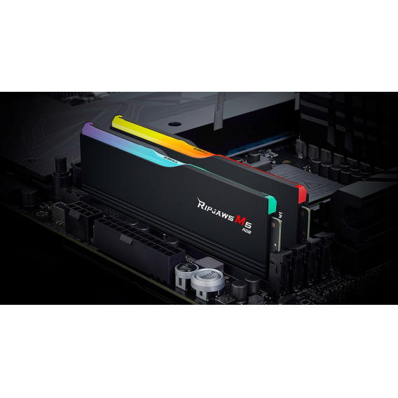 Obrázok pre G.Skill Ripjaws M5 RGB F5-6400J3239G16GX2-RM5RK paměťový modul 32 GB 2 x 16 GB DDR5 6400 MHz