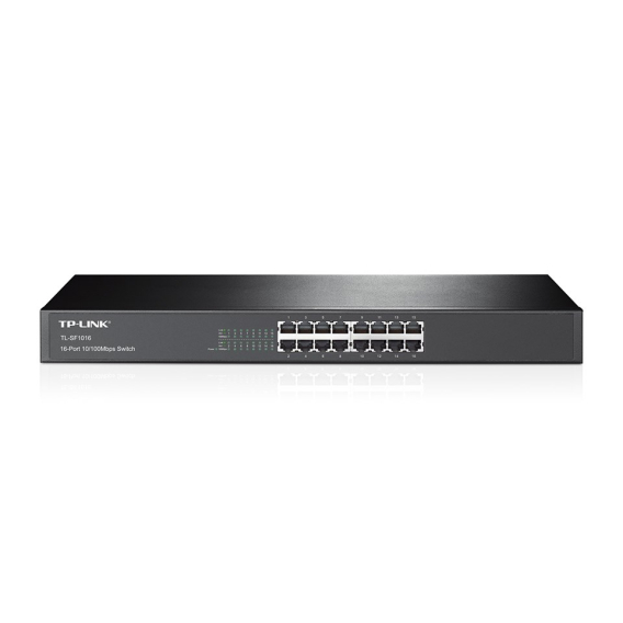 Obrázok pre TP-Link TL-SF1016 síťový přepínač Nespravované Fast Ethernet (10/100) 1U Černá