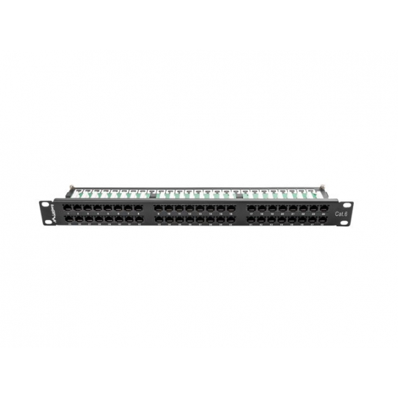 Obrázok pre Lanberg PPU6-1048-B patch panel 1U