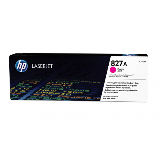 Obrázok pre HP 827A Purpurová originální tonerová kazeta LaserJet