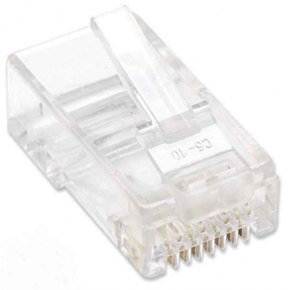 Obrázok pre Intellinet 502399 kabelový konektor RJ-45 Průhledná