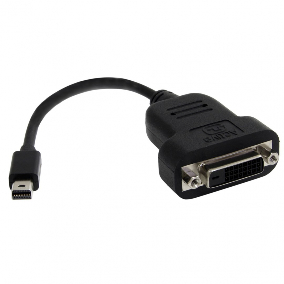 Obrázok pre StarTech.com MDP2DVIS adaptér k video kabelům 0,12 m Mini DisplayPort DVI-D Černá