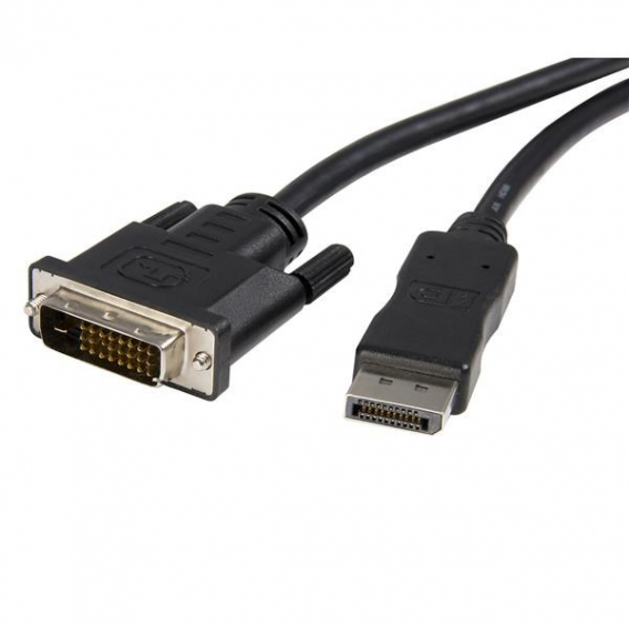 Obrázok pre StarTech.com DP2DVIMM10 adaptér k video kabelům 3 m DisplayPort DVI-D Černá