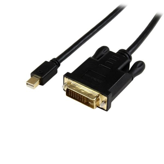 Obrázok pre StarTech.com MDP2DVIMM6BS adaptér k video kabelům 1,9 m Mini DisplayPort DVI-D Černá