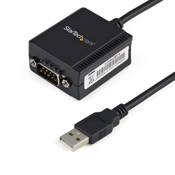 Obrázok pre StarTech.com ICUSB2321F kabelová redukce DB-9 USB 2.0 A Černá