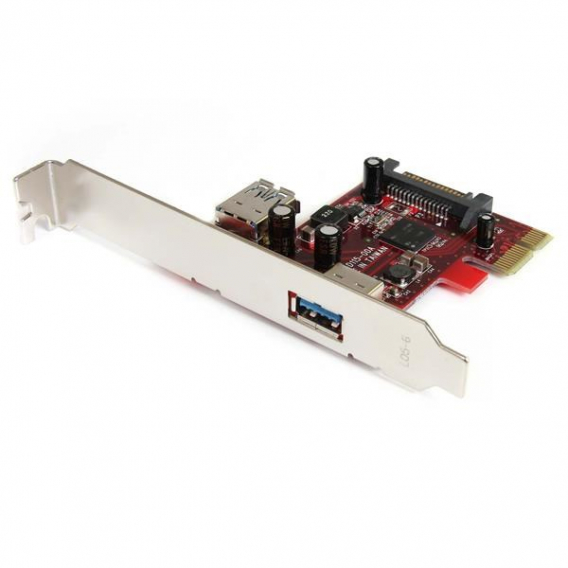 Obrázok pre StarTech.com 2 port PCI Express SuperSpeed USB 3.0 Card karta/adaptér rozhraní USB 3.2 Gen 1 (3.1 Gen 1)