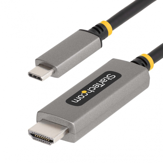 Obrázok pre StarTech.com 135B-USBC-HDMI212M adaptér k video kabelům 2 m USB typu C HDMI Typ A (standardní) Šedá