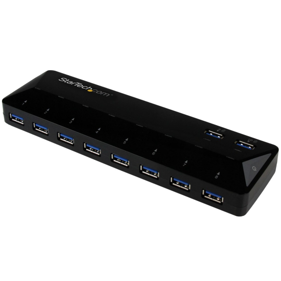 Obrázok pre StarTech.com ST103008U2C rozbočovač rozhraní USB 3.2 Gen 1 (3.1 Gen 1) Type-B 5000 Mbit/s Černá