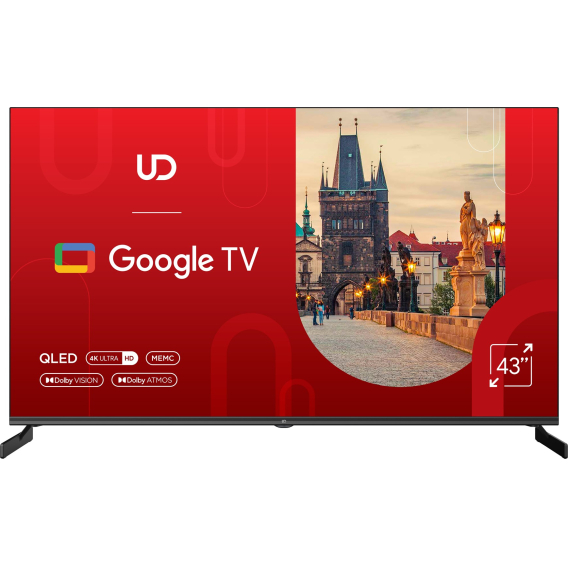 Obrázok pre 43" televizor UD 43QGU7210S 4K Ultra HD, Q-LED, DVB-T/T2/C