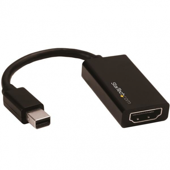 Obrázok pre StarTech.com MDP2HD4K60S adaptér k video kabelům 0,148 m Mini DisplayPort HDMI Černá