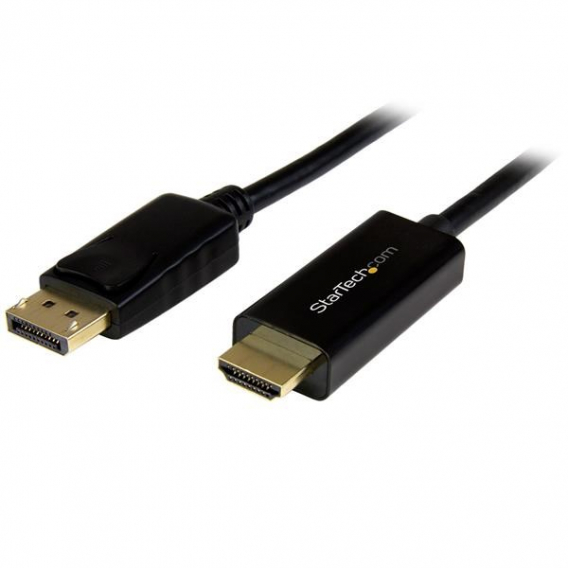 Obrázok pre StarTech.com DP2HDMM5MB adaptér k video kabelům 5 m DisplayPort HDMI Černá