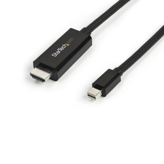 Obrázok pre StarTech.com MDP2HDMM3MB adaptér k video kabelům 3 m Mini DisplayPort HDMI Černá