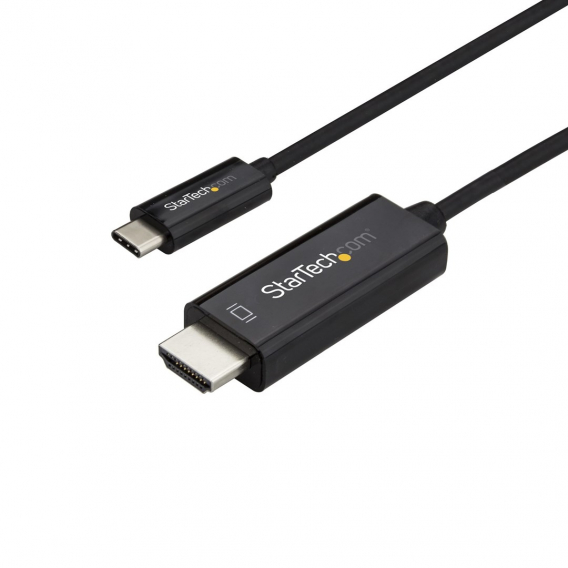 Obrázok pre StarTech.com CDP2HD3MBNL adaptér k video kabelům 3 m USB typu C HDMI Černá