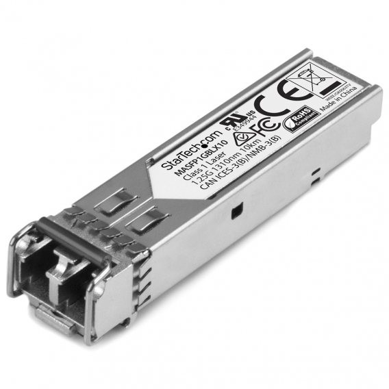 Obrázok pre StarTech.com MASFP1GBLX10 síťový transceiver modul Optické vlákno 1250 Mbit/s SFP 1310 nm