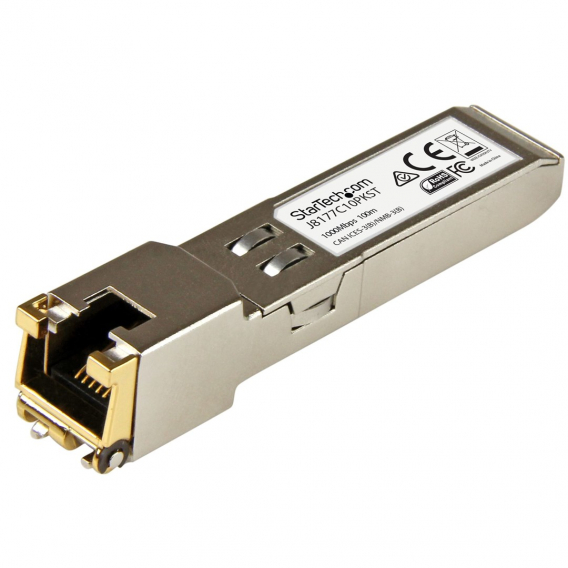 Obrázok pre StarTech.com J8177C10PKST síťový transceiver modul Měď 1000 Mbit/s SFP