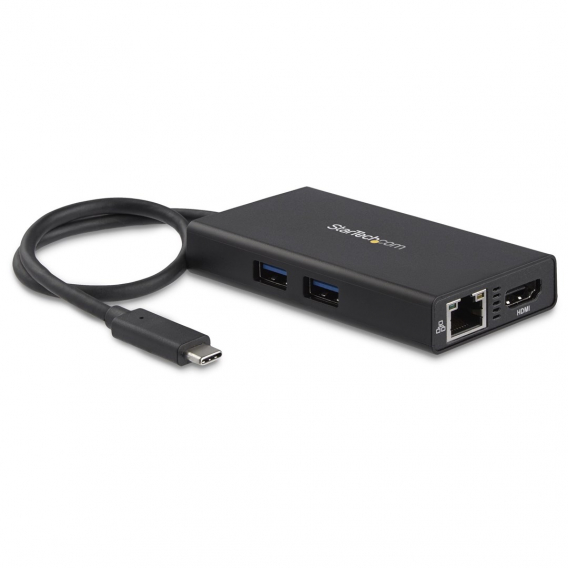 Obrázok pre StarTech.com DKT30CHPD dokovací stanice/replikátor portů Kabel USB 3.2 Gen 1 (3.1 Gen 1) Type-C Černá