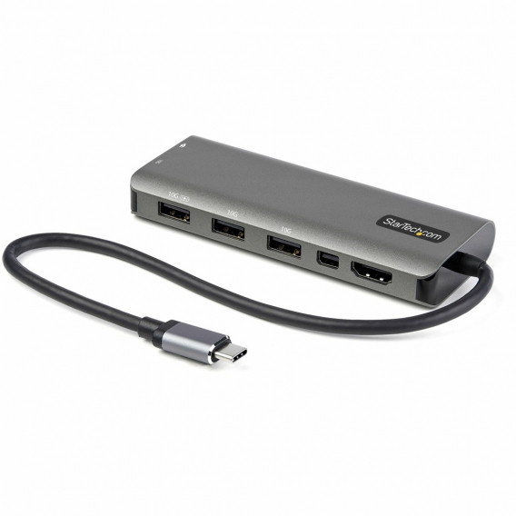 Obrázok pre StarTech.com DKT31CMDPHPD dokovací stanice/replikátor portů Kabel USB 3.2 Gen 1 (3.1 Gen 1) Type-C Černá, Stříbrná