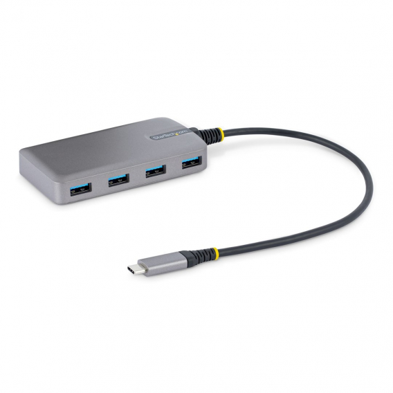 Obrázok pre StarTech.com 5G4AB-USB-C-HUB rozbočovač rozhraní USB 3.2 Gen 1 (3.1 Gen 1) Type-C 5000 Mbit/s Šedá