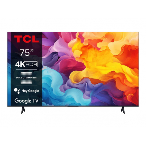 Obrázok pre TCL 75V6B televizor 190,5 cm (75") 4K Ultra HD Smart TV Wi-Fi Černá