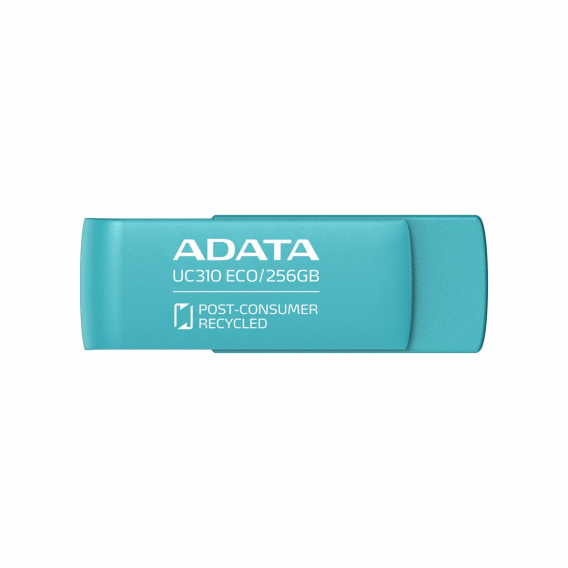 Obrázok pre ADATA UC310 ECO USB paměť 256 GB USB Typ-A 3.2 Gen 1 (3.1 Gen 1) Zelená