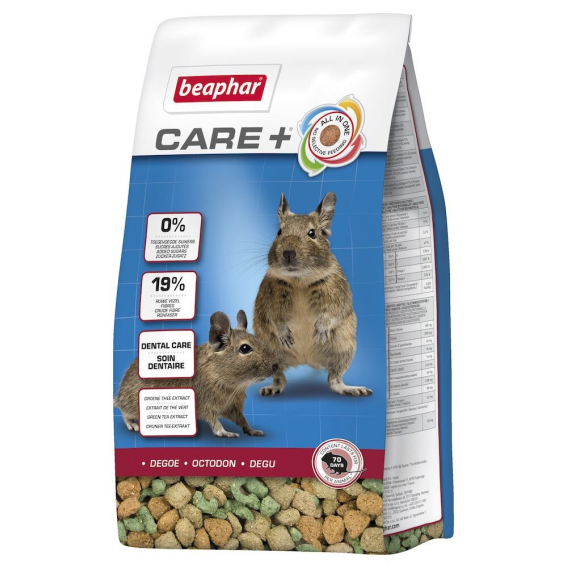 Obrázok pre BEAPHAR Care+ Degu - suché krmivo pro osmáky - 700 g