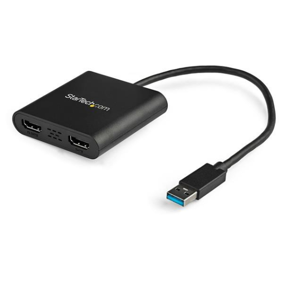 Obrázok pre StarTech.com USB32HD2 USB grafický adaptér 3840 x 2160 px Černá