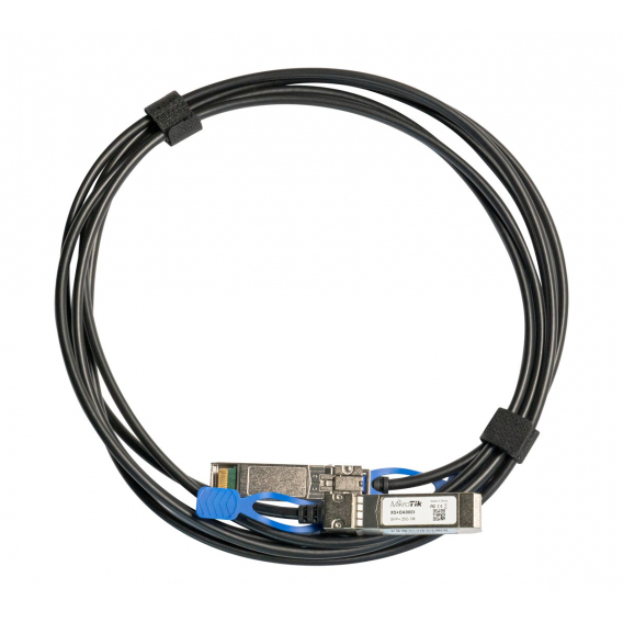 Obrázok pre Mikrotik XS+DA0001 InfiniBand a optický kabel 1 m SFP/SFP+/SFP28 Černá