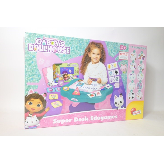 Obrázok pre Desk with educational games Gabi Cat House 103355 LISCIANI