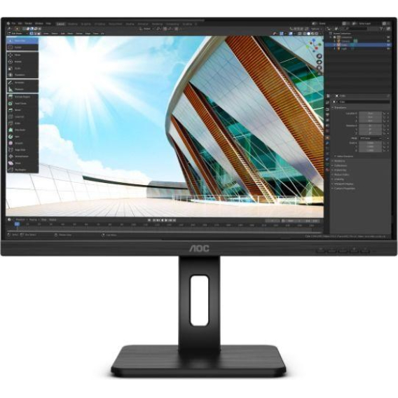 Obrázok pre AOC 24P2Q LED display 60,5 cm (23.8") 1920 x 1080 px Full HD Černá