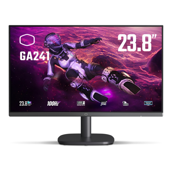 Obrázok pre Cooler Master Gaming GA241 počítačový monitor 60,5 cm (23.8") 1920 x 1080 px Full HD LCD Černá