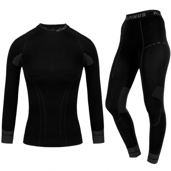 Obrázok pre Women's thermoactive underwear Alpinus Tactical Base Layer Set black-gray GT18370