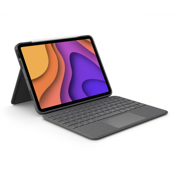 Obrázok pre Logitech Folio Touch US Mezinárodní Smart Connector Šedá