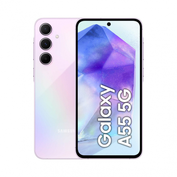 Obrázok pre Samsung Galaxy A55 5G 16,8 cm (6.6") Hybridní Dual SIM Android 14 USB typu C 8 GB 256 GB 5000 mAh Šeříková