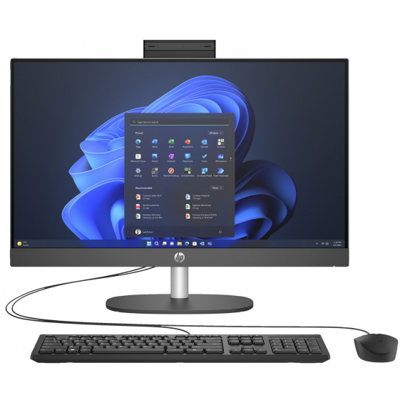 Obrázok pre HP AIO 240 G10 i5-1335U 23,8"FHD 250nits AG 8GB DDR4 3200 SSD512 Intel Iris Xe W11Pro 3Y OnSite Black