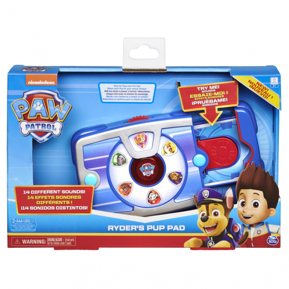 Obrázok pre PAW Patrol PAW RLP Ryders Pup Pad Sound Only GML