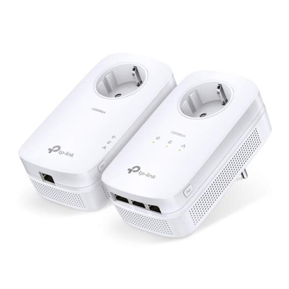 Obrázok pre TP-Link TL-PA8033P KIT síťový adaptér Powerline 1300 Mbit/s Připojení na síť Ethernet Bílá 2 kusů