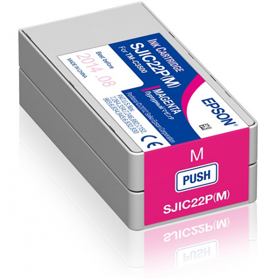 Obrázok pre Epson SJIC22P(M): Ink cartridge for ColorWorks C3500 (Magenta)